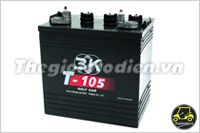 ẮC QUY Ô TÔ ĐIỆN  3K T-105 (6V - 225 Ah)