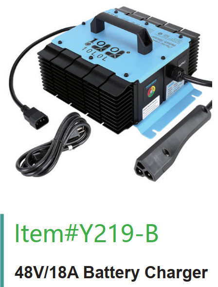 Bộ sạc 48V18A dành cho xe điện EZGO & RXV thế giới ô tô điện