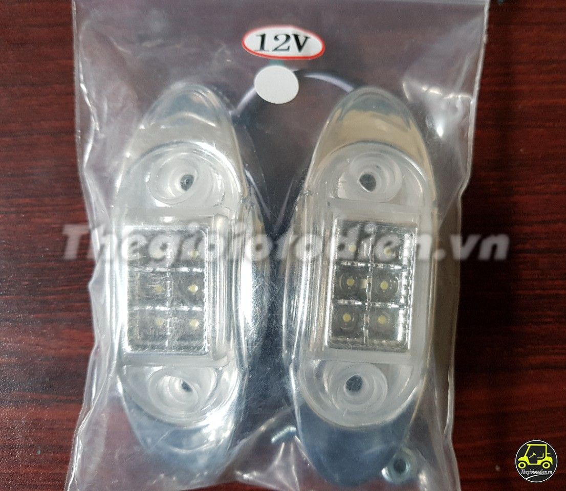 Đèn LED Xi Nhan Xe Ô Tô Điện 6 Bóng 12V