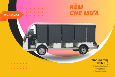 RÈM CHE NẮNG MƯA CHO XE Ô TÔ ĐIỆN