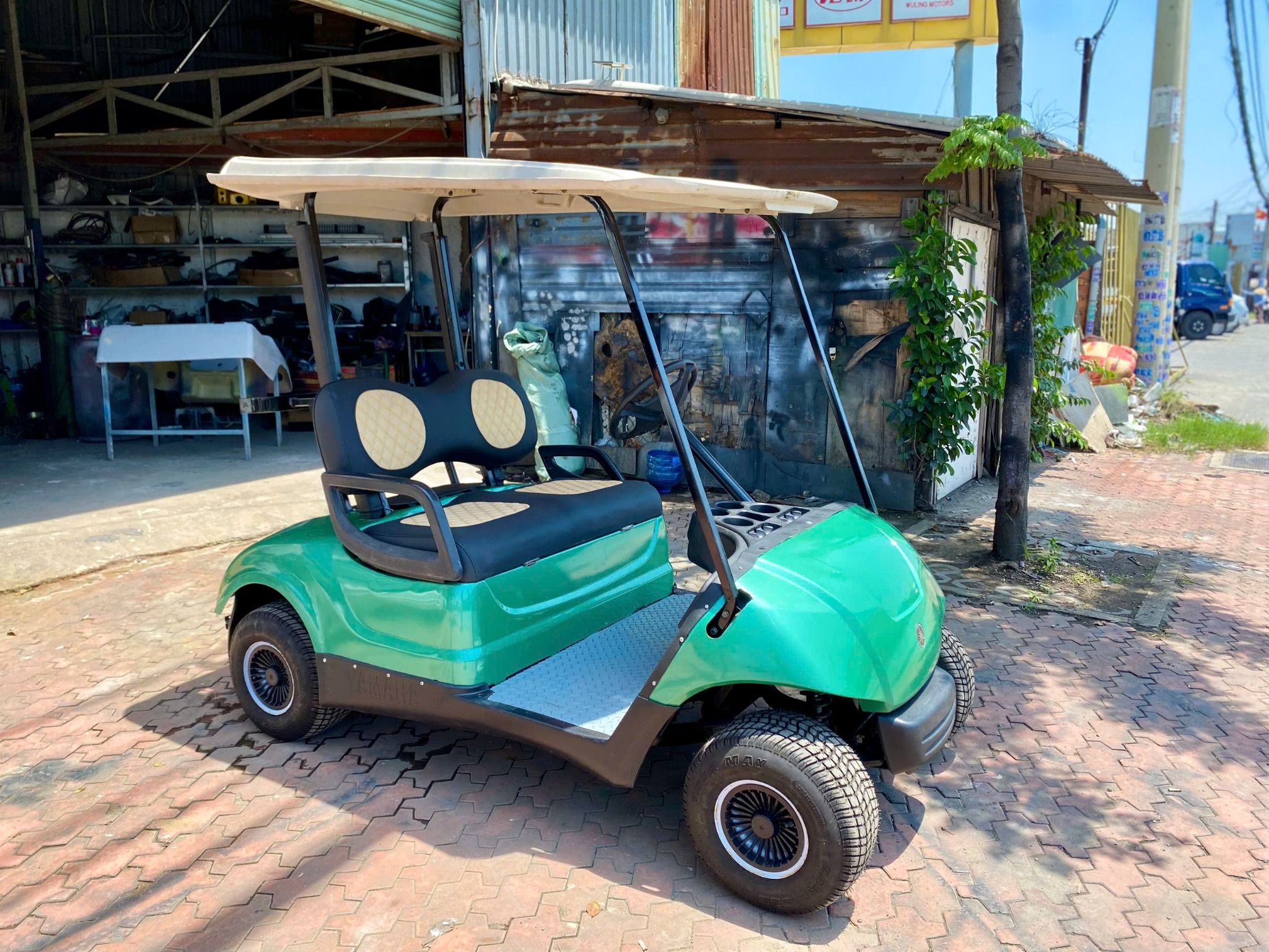 Xe điện yamaha Nhật Bản 1 băng ghế