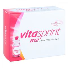 VITASPRINT B12 Trinkfläschchen - Hỗ trợ thần kinh, tăng sức khỏe, tăng sức đề kháng, hộp 100 lọ