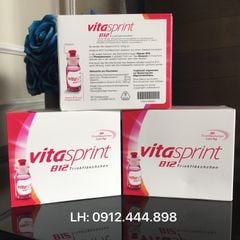 VITASPRINT B12 Trinkfläschchen - Hỗ trợ thần kinh, tăng cường sức khỏe và năng lượng, tăng sức đề kháng.