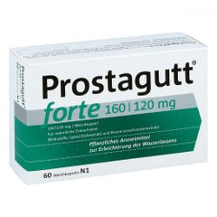 Prostagutt forte 160 / 120mg - Viên uống điều trị tiểu đêm, tiểu buốt ở nam giới (60 viên)