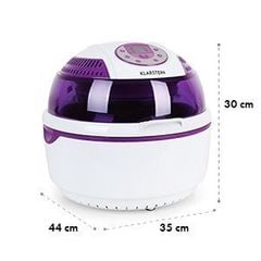 Klarstein - Nồi chiên không dầu màu tím - VitAir Grillen Backen  1400W, 9 Lit
