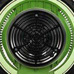 Klarstein - Nồi chiên không dầu màu xanh - VitAir Green 1400W Grillen Backen 9 Lit