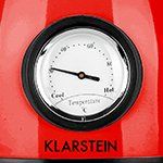 Ấm siêu tốc có đồng hồ đo nhiệt màu đỏ 1,5Lit - Klarstein