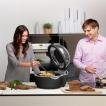 Klarstein - Nồi chiên không dầu màu đen - VitAir Black 1400W Grillen Backen 9 Lit