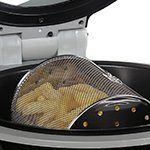 Klarstein - Nồi chiên không dầu màu đen - VitAir Black 1400W Grillen Backen 9 Lit