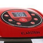 Klarstein - Nồi chiên không dầu màu đỏ - VitAir Rot 1400W Grillen Backen 9 Lit