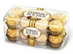 FERRERO ROCHER - Kẹo xốp giòn socola hạt dẻ, hộp 16viên
