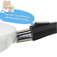 BERNDES - CHẢO HỢP KIM TRẮNG NHÔM ĐÚC D=28cm