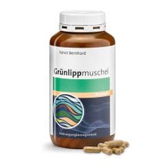 GRUNLIPP MUSCHEL - VIÊN UỐNG ĐIỀU TRỊ KHÔ KHỚP CHIẾT XUẤT TỪ VẸM XANH BIỂN, lọ 300 viên