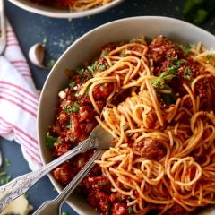 KNORR FIX BOLOGNESE  - Gia vị sốt mỳ Ý vị Bò băm truyền thống, 3 phần ăn