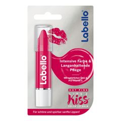 LABELLO - Son dưỡng môi màu hồng - Labello Lippenpflege LIPS2Kiss Hot Pink, 3g