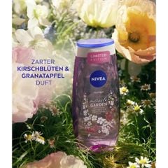 [Limited] NIVEA Miracle Garden Cherry Blossom & Pomegranate - Sữa tắm Nivea hương Hoa Anh Đào & Lựu, 250ml