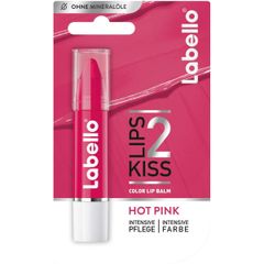 LABELLO - Son dưỡng môi màu hồng - Labello Lippenpflege LIPS2Kiss Hot Pink, 3g