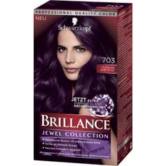 BRILLANCE 703 - Thuốc nhuộm tóc màu Tím Thạch Anh