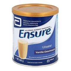 ENSURE Vanille Geschmack - Sữa dinh dưỡng Ensure cho cả gia đình, hộp 400g