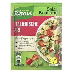Knorr Salat Italian Art - Gia vị trộn salat dầu giấm phong cách Ý, set 5 gói