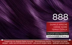 BRILLANCE 888 - Thuốc nhuộm tóc màu Tím Cherry sẫm