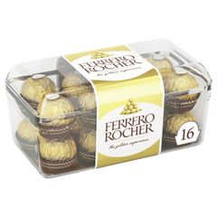 FERRERO ROCHER - Kẹo xốp giòn socola hạt dẻ, hộp 16viên