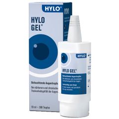 HYLO GEL 10ml - Thuốc nhỏ mắt dưỡng ẩm cho chứng khô mắt mãn tính, khô mắt nặng & hỗ trợ sau phẫu thuật Laser