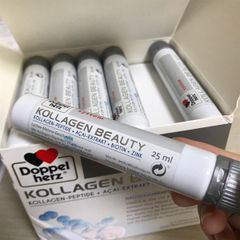 Collagen Beauty thủy phân, hộp 10 ống 25ml - Doppelherz KOLLAGEN BEAUTY