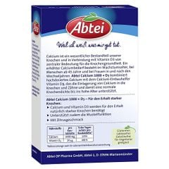 ABTEI Calcium 1000 + D3 800 I.E - Hỗ trợ Xương và Răng chắc khỏe, hộp 30 viên