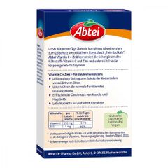 ABTEI Vitamin C + Zink - Viên ngậm tăng cường hệ thống miễn dịch, 30 viên