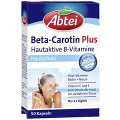 ABTEI Beta-Carotin Plus - Viên chống nắng cho da đẹp và khỏe mạnh, hộp 50 viên