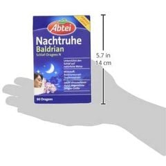 ABTEI Nachtruhe - Thuốc ngủ thảo dược, hộp 90 viên