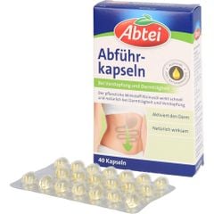 ABTEI Abführ Kapseln - Viên nang mềm nhuận tràng, chữa táo bón, hộp 40 viên