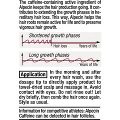 ALPECIN Caffeine Liquid - Tinh chất củng cố chân tóc và ngăn ngừa rụng tóc, lọ 200ml