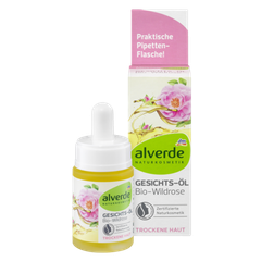 ALVERDE - Tinh dầu hoa hồng chăm sóc da mặt - NATURCOSMETICS Bio-Wildrose, 15 ml