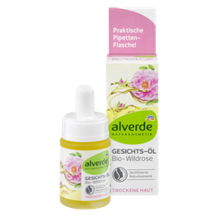 ALVERDE - Tinh dầu hoa hồng chăm sóc da mặt - NATURCOSMETICS Bio-Wildrose, 15 ml
