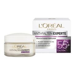 Kem dưỡng L'Oreal Paris chống nhăn ban ngày trên 55 tuổi - Anti-Falten-Experte 55+, hộp 50 ml