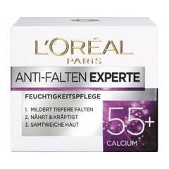 Kem dưỡng L'Oreal Paris chống nhăn ban ngày trên 55 tuổi - Anti-Falten-Experte 55+, hộp 50 ml