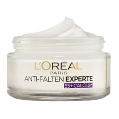 Kem dưỡng L'Oreal Paris chống nhăn ban ngày trên 55 tuổi - Anti-Falten-Experte 55+, hộp 50 ml