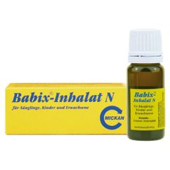 BABIX INHALAT N - Tinh dầu điều trị nghẹt mũi từ dầu Khuynh Điệp và Kim Thông, lọ 10ml