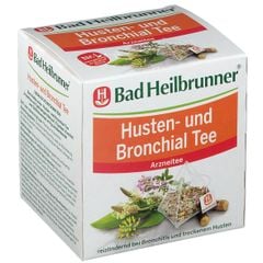 BAD HEILBRUNNER - Trà dược liệu trị cảm lạnh, viêm đường hô hấp trên, hỗ trợ phế quản, hộp (8 gói x 2g).