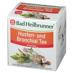 BAD HEILBRUNNER - Trà dược liệu trị cảm lạnh, viêm đường hô hấp trên, hỗ trợ phế quản, hộp (8 gói x 2g).