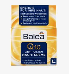 BALEA - Nachtcreme Q10 Anti-Falten Kem chống nhăn Q10 ban đêm, loại 50ml