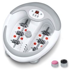 Bồn massage chân Beurer FB 50, với massage bấm huyệt bàn chân, đèn hồng ngoại, 03 thiết bị đi kèm và sưởi ấm nước