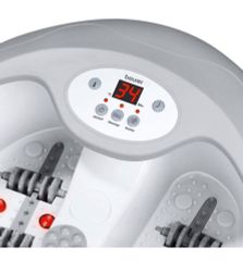 Bồn massage chân Beurer FB 50, với massage bấm huyệt bàn chân, đèn hồng ngoại, 03 thiết bị đi kèm và sưởi ấm nước