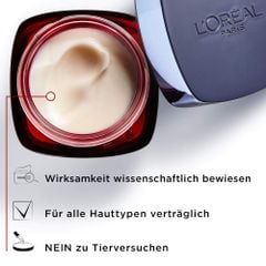 L'OREAL PARIS - Kem dưỡng nâng cơ ban đêm - Revitalift Laser X3 Tiefenwirksame Anti-Age Pflege, 50 ml