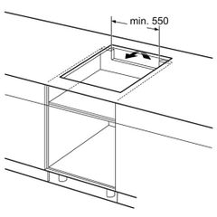 BẾP CẢM ỨNG TỪ BOSCH PIE631FB1E Kochfeld Induktions - Với 4 khu nấu