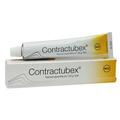 CONTRACTUBEX - Gel trị sẹo lồi, sẹo lõm, sẹo thâm và sẹo biến dạng, tuýp 30g