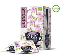 CUPPER ZEN - Trà thảo dược cân bằng tâm trạng, hộp 20 gói