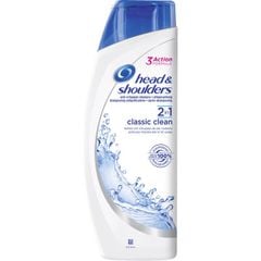 HEAD & SHOULDER - Dầu gội + Dầu xả chống gàu - Anti-Schuppen 2 in 1 Classic Clean, 400 ml